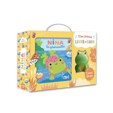Livre de bain magique | Nina la grenouille