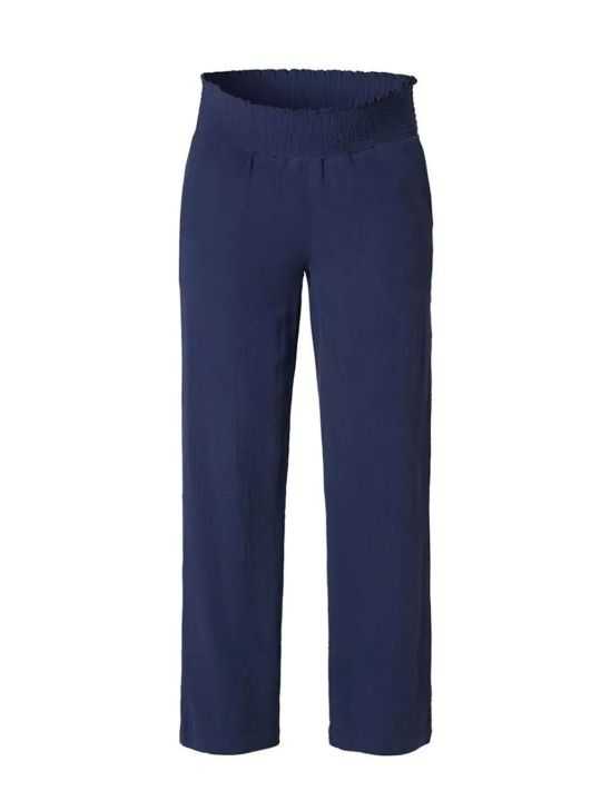 Pantalon grossesse fluide | Bleu navy