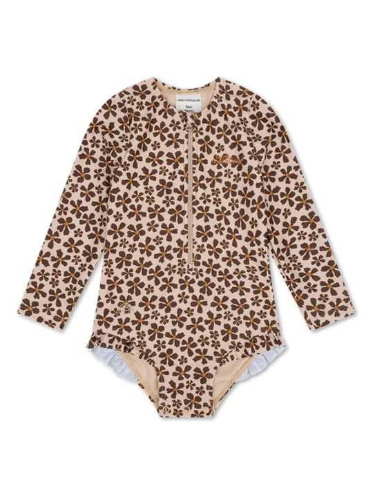 Maillot de bain manches longues | Wild flowers