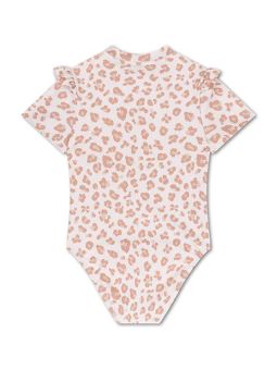 Maillot de bain manches courtes | Léopard