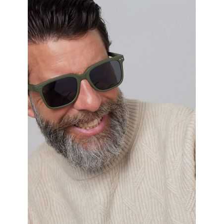 Lunettes de soleil adultes | Kaki green L