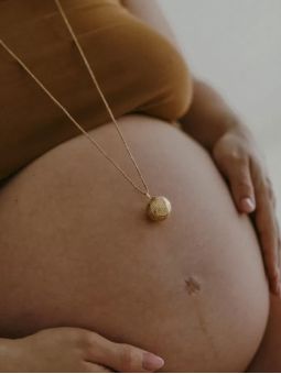 Bola grossesse Arc en ciel | Or rose