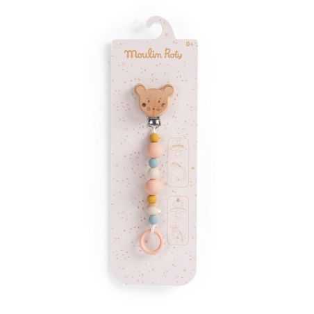 Attache tétine bois silicone | La petite école de danse