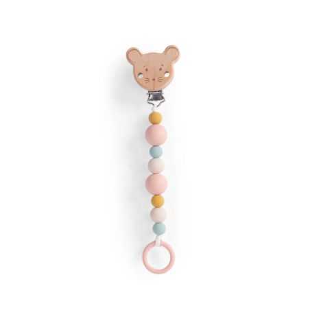 Attache tétine bois silicone | La petite école de danse