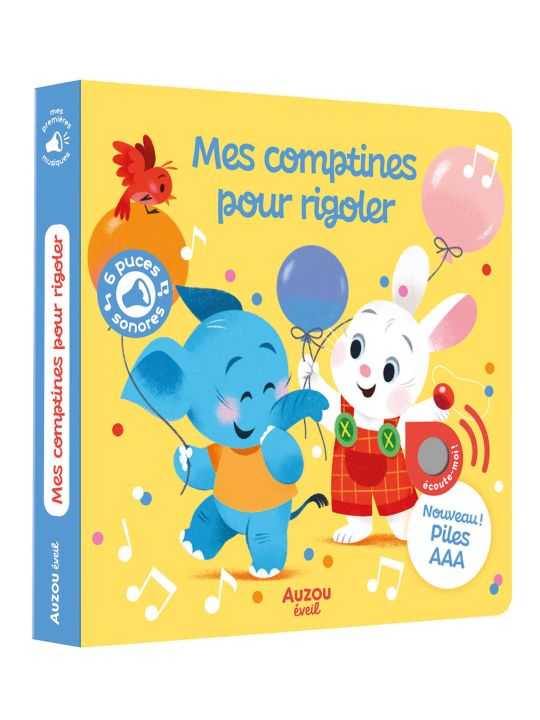 Livre Mes premières musiques | Mes comptines pour rigoler