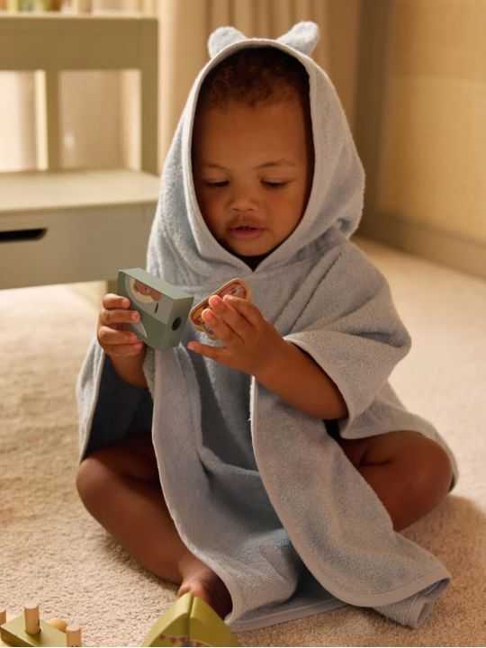 Poncho de bain | Miffy cloudy blue