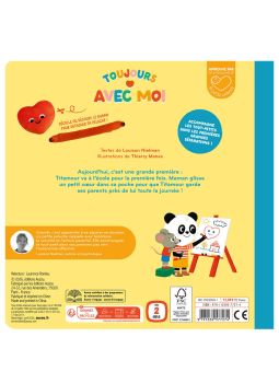 Livre Toujours avec moi | Première journée d'école