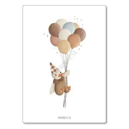 Carte enfant | Canard en fête