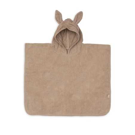 Poncho de bain | Milky coffee
