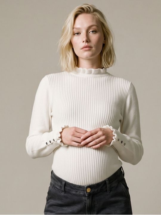 Pull grossesse allaitement | Dorothée ivoire