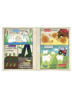 Journal tissu bébé | Animaux de la ferme