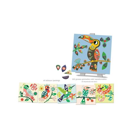 Coffret gommettes | Dans mon arbre