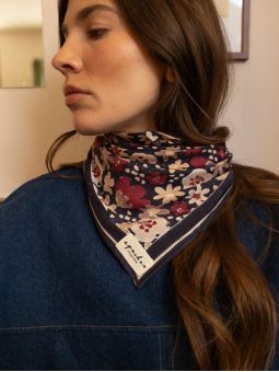 Petit foulard Manika | Polly coal