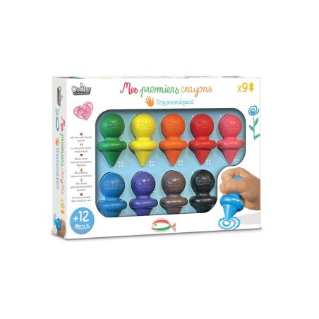 Mes premiers crayons cire | Lot de 9