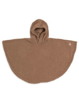 Poncho bébé cosy curlé | Dark hazel
