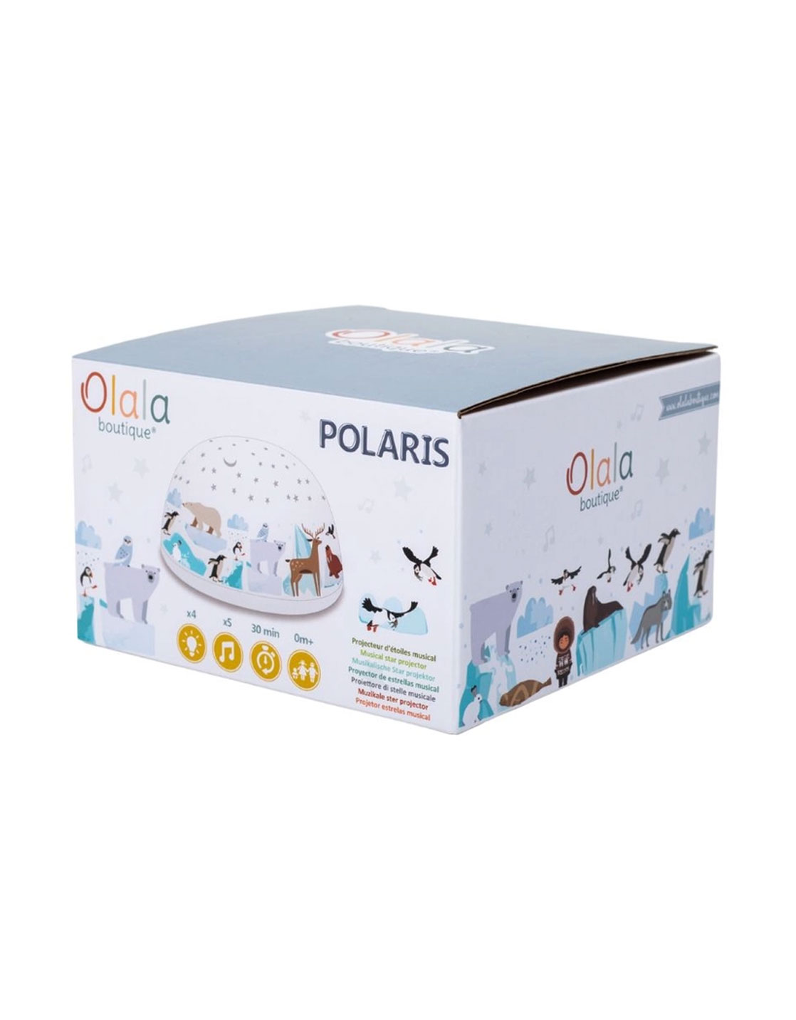 Veilleuse etoile projection «Polaris» de Olala - Projecteur
